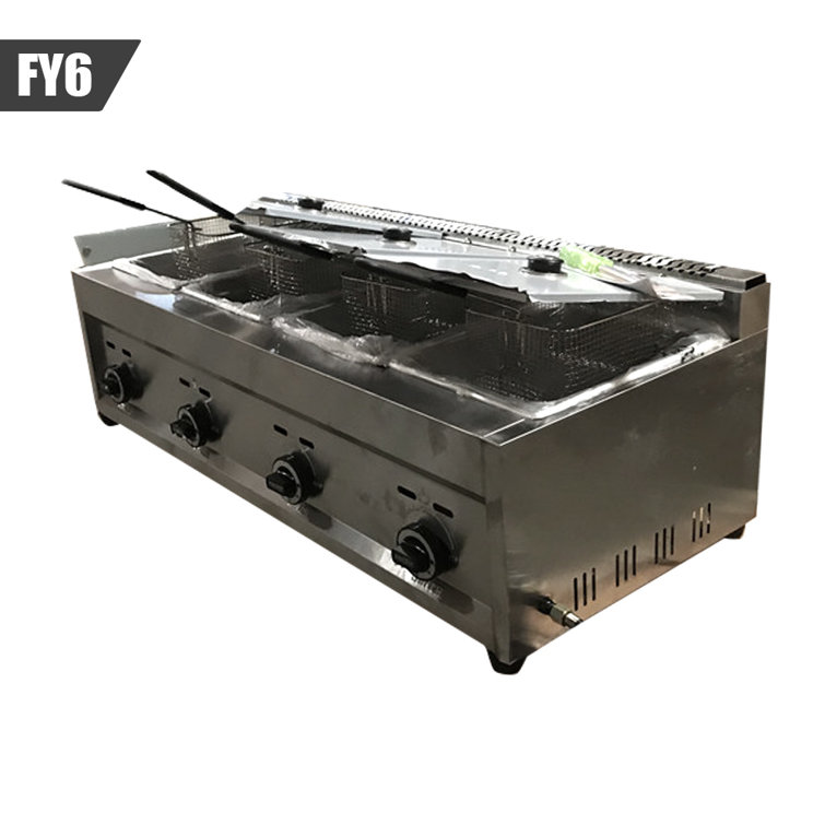 Cooler Depot 30000 BTU 100 W Commercial Gas Fryers Wayfair